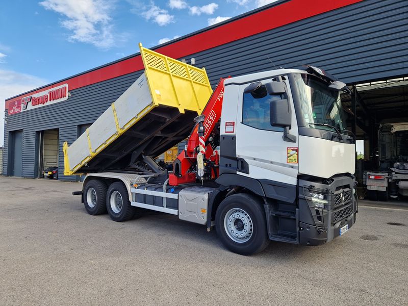 RENAULT C440 BENNE GRUE