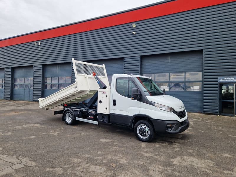 IVECO DAILY 35-160 AMPLIROLL + COFFRE + CAISSON