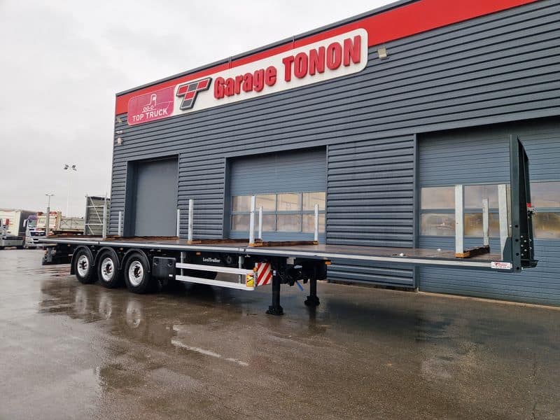 LECITRAILER PLATEAU EXTENSIBLE TWISTLOCKS